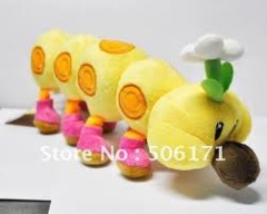 Super Mario Bros Wiggler 12in Plush